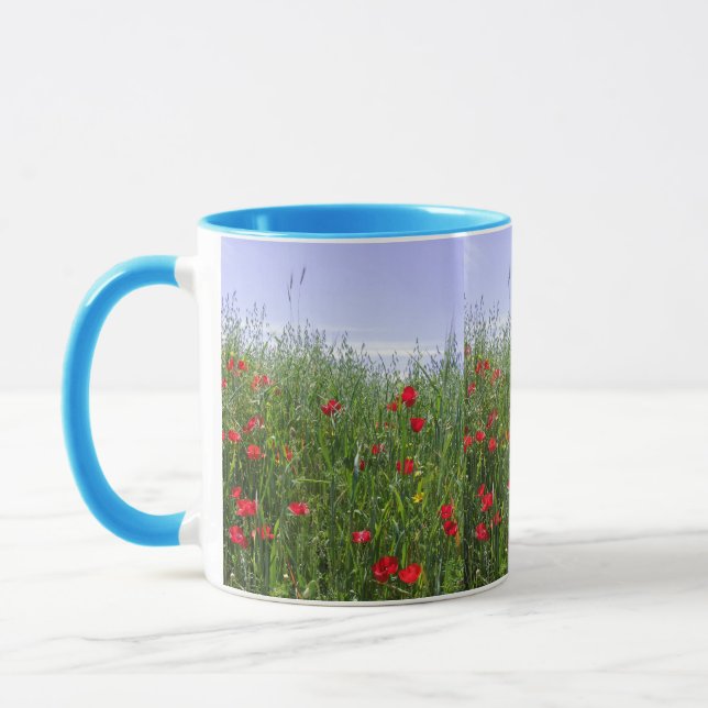Poppy Field Mug (Left)