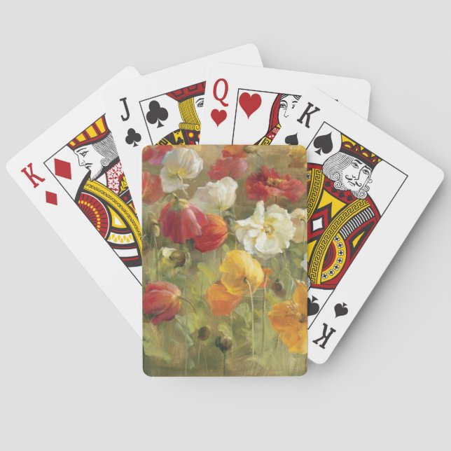 Poppy Field Playing Cards (Back)