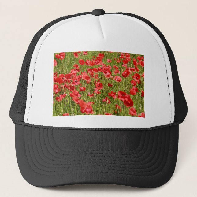 Poppy field - Stunning! Trucker Hat (Front)