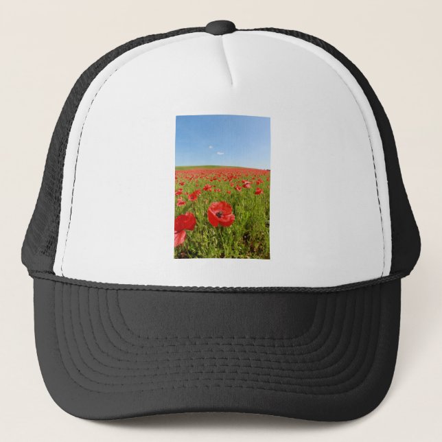 Poppy field - Stunning! Trucker Hat (Front)