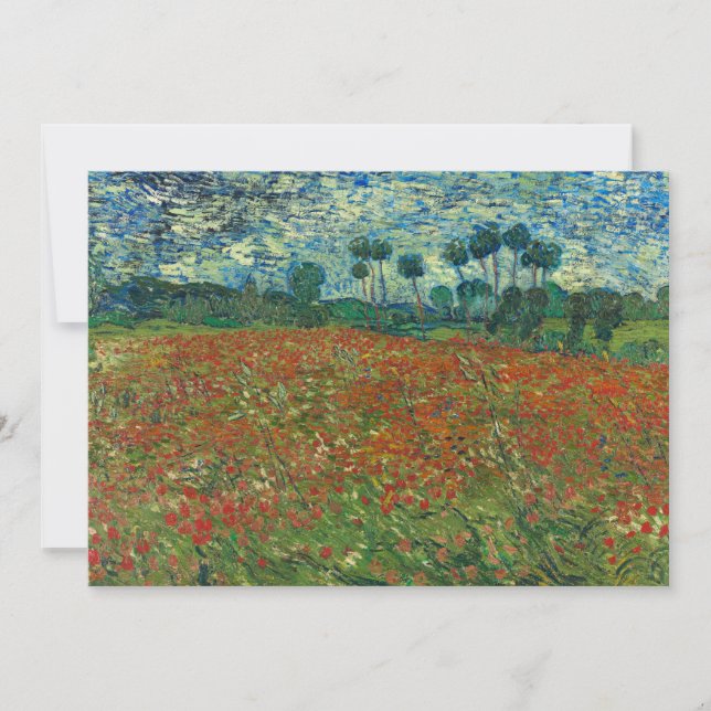 Poppy Field | Vincent van Gogh (Front)