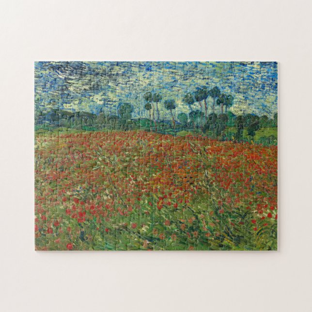 Poppy Field | Vincent van Gogh Jigsaw Puzzle (Horizontal)