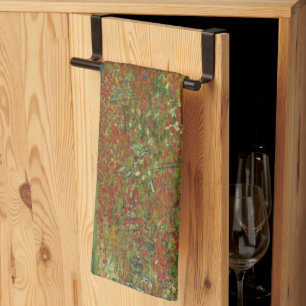Poppy Field - Vincent van Gogh Tea Towel