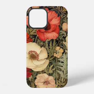 Poppy Fields: A Floral Symphony iPhone 12 Case