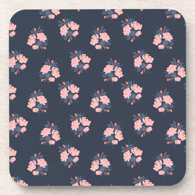 Poppy Flower Coaster (Front)