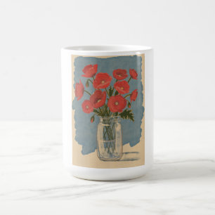 Poppy Flowers Coffee Mug