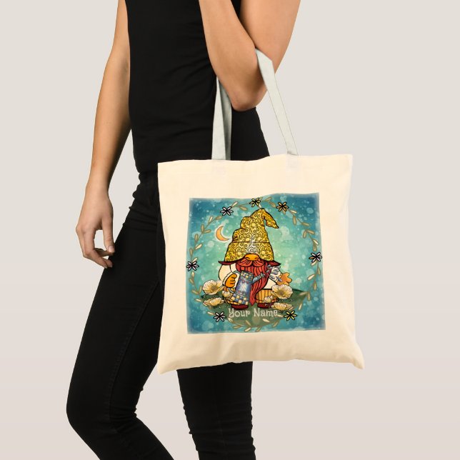 Poppy gnome  tote bag (Front (Product))