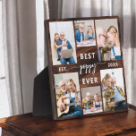 Poppy Grandfather Grandchildren Wood Photo Collage Plaque<br><div class="desc">Capture the love between Poppy and his grandchildren with our Grandfather Grandchildren Photo Collage Plaque. This personalised plaque features a heartwarming photo collage, beautifully displaying cherished moments shared between Poppy and his beloved grandchildren. Surrounding the photos is the endearing title "Poppy, " adding a special touch to the design. Crafted...</div>
