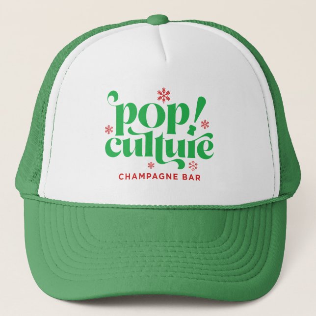 Poppy Holidays Trucker Hat (Front)