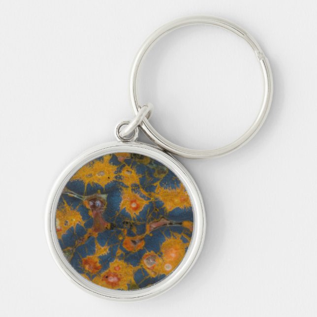 Poppy Jasper Key Ring (Front)