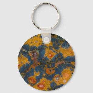Poppy Jasper Key Ring