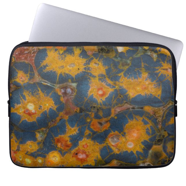 Poppy Jasper Laptop Sleeve (Front)