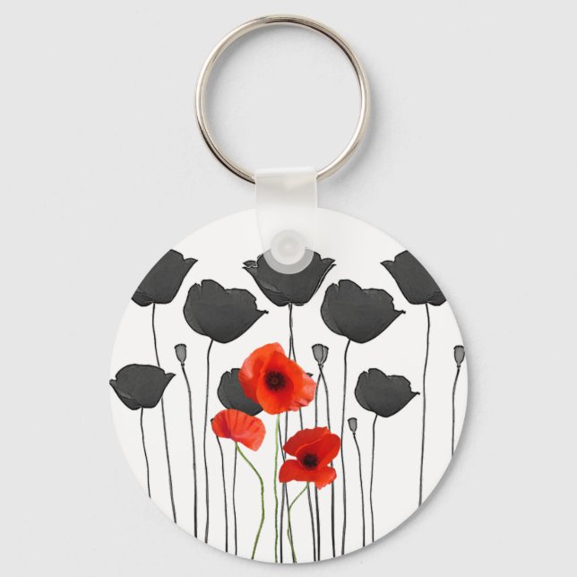 poppy key ring (Front)