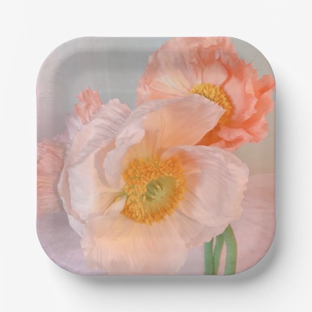 Poppy Love Paper Plate (Front)