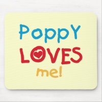 Poppy Loves Me T-shirts and Gifts