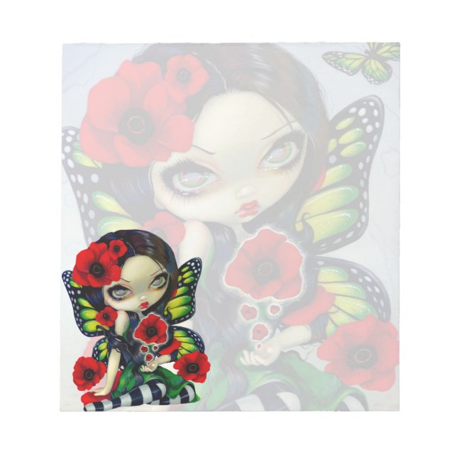 "Poppy Magic" Note Pad (Front)