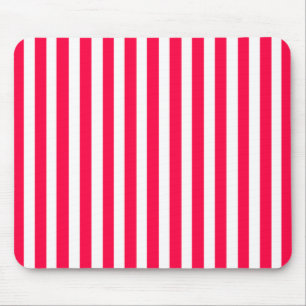 Poppy Modern Stripes Mouse Pad