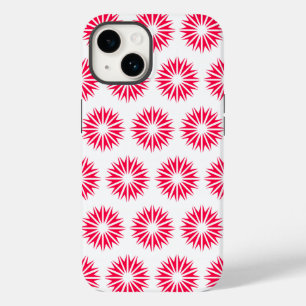 Poppy Modern Sunbursts Case-Mate iPhone 14 Case