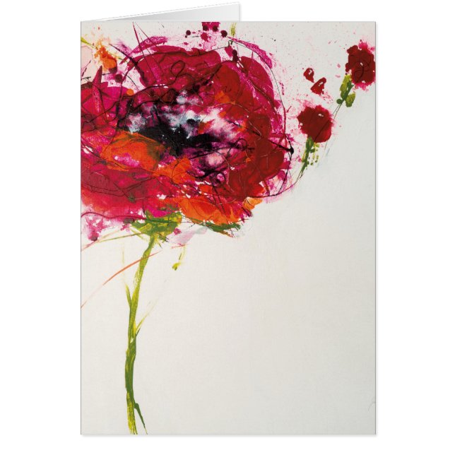 Poppy on White (Front)