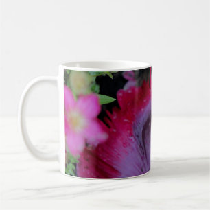 Poppy Petal & Little Pink Flowers Coffee Mug