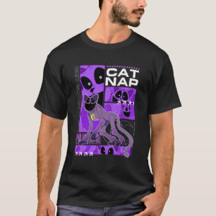 Poppy Playtime Cat Nap Get Some Rest Multiple Pose T-Shirt