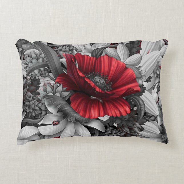 Poppy Pops Decorative Cushion (Front)