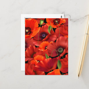 Poppy Postcard