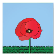Poppy print