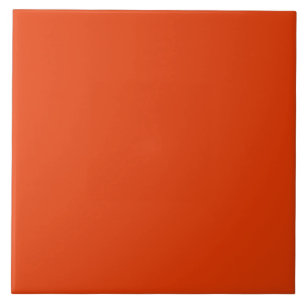 Poppy Red tile