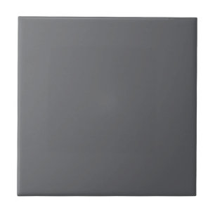Poppy Seed Grey, Dark Neutral Solid Colour Ceramic Tile