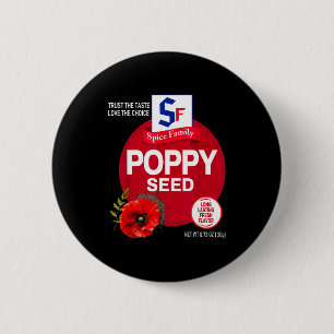 Poppy seed halloween spice costume group matching  6 cm round badge