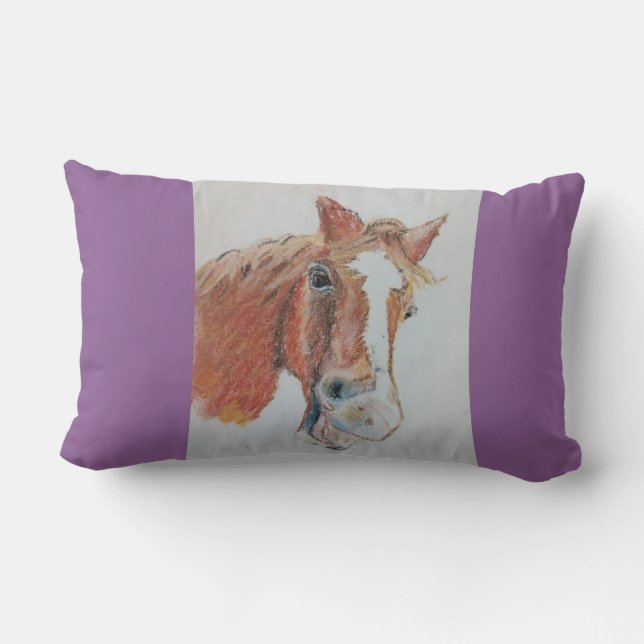 Poppy smiles lumbar cushion (Back)