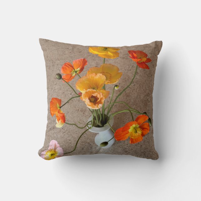 Poppy Throw Cushion (Front)
