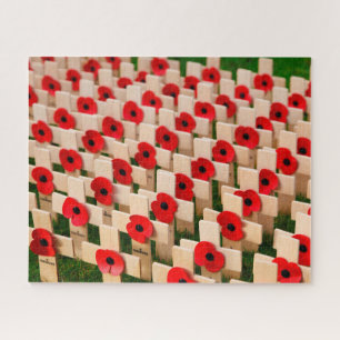 Poppy War Memorial Jigsaw Puzzle