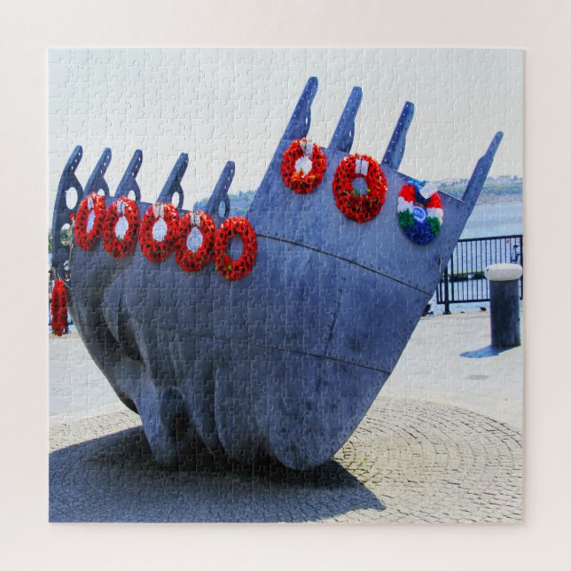 Poppy War Memorial Jigsaw Puzzle (Vertical)