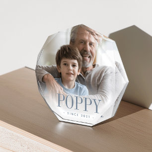 Poppy Year Established Photo Block
