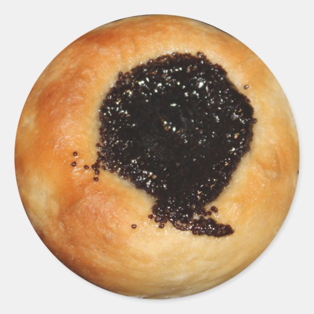 Poppyseed Kolache stickers (Front)