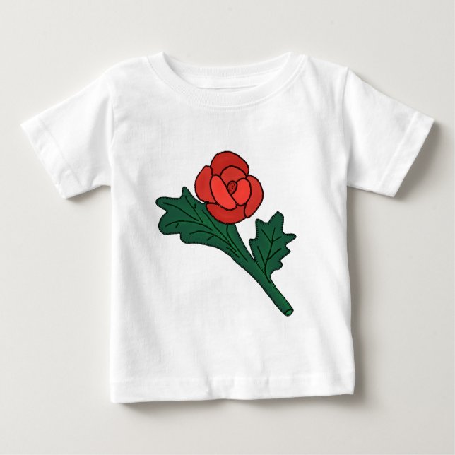 poprose baby T-Shirt (Front)