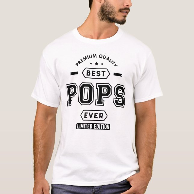Pops - Best Pops Ever Limited Edition T-Shirt (Front)