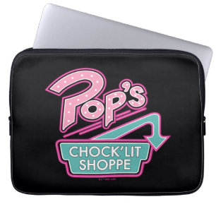 Pop's Chock'Lit Shoppe Pink Logo Laptop Sleeve