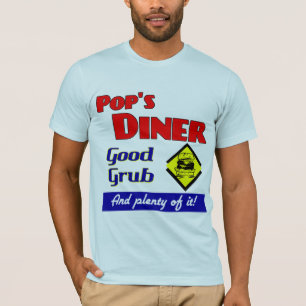 Pops Diner Kitchen Art T-Shirt