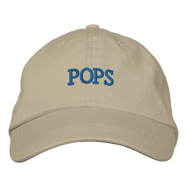 POPS EMBROIDERED HAT (Front)