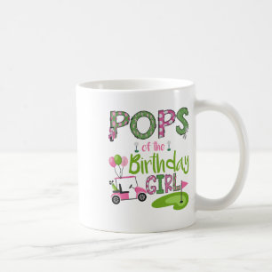 Pops Of The Birthday Girl Hole In One Golf Lover  Coffee Mug