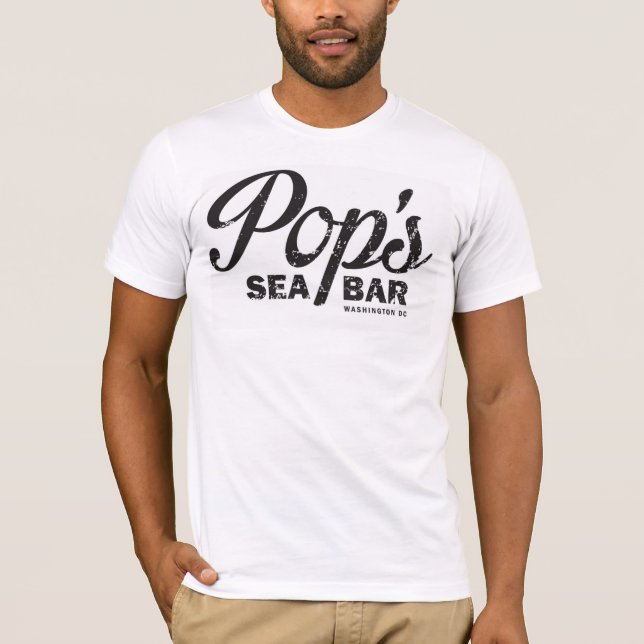 Pop's Rough Logo Tee (Front)