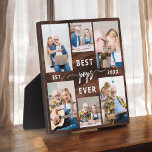 Pops Wood Grandfather Grandchildren Photo Collage Plaque<br><div class="desc">Capture the love between Pops and his grandchildren with our Grandfather Grandchildren Photo Collage Plaque. This personalised plaque features a heartwarming photo collage, beautifully displaying cherished moments shared between Poppy and his beloved grandchildren. Surrounding the photos is the endearing title "Pops, " adding a special touch to the design. Crafted...</div>