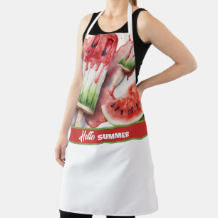 Popscles and Watermelon, HELLO SUMMER  Apron