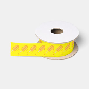 Popsicle Birthday Party Satin Ribbon