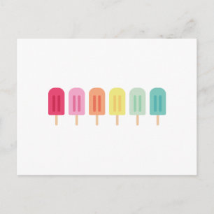 Popsicle Border Postcard