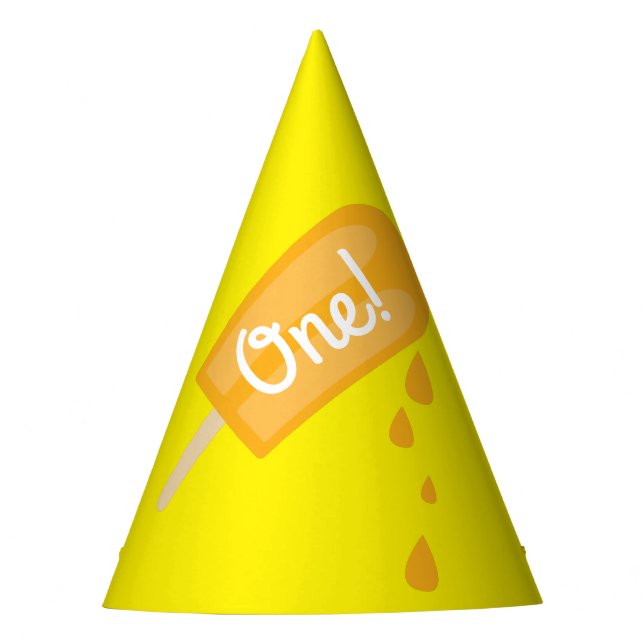 Popsicle Cute Summer 1st Birthday Party Theme Hat (Front)