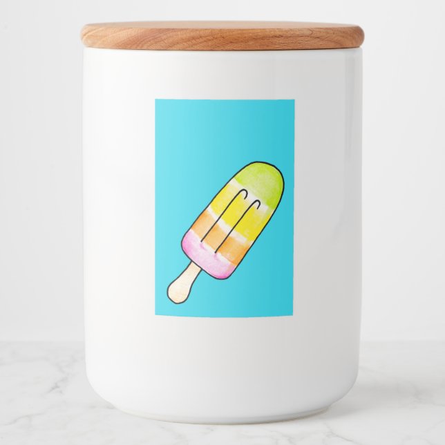 Popsicle Food Label (Front)